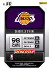 2024-25 Panini Prizm Monopoly #LEG2 Shaquille O'Neal Legends