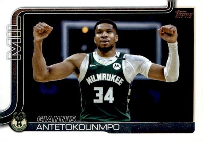 2025-26 Topps #54 Giannis Antetokounmpo