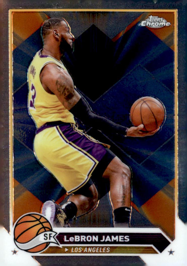 2023-24 Topps Chrome #23 LeBron James