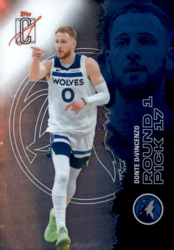 2025-26 Topps Signature Class #91 Donte DiVincenzo Chrome