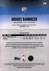 2025-26 Topps Signature Class #138 Brooks Barnhizer Chrome