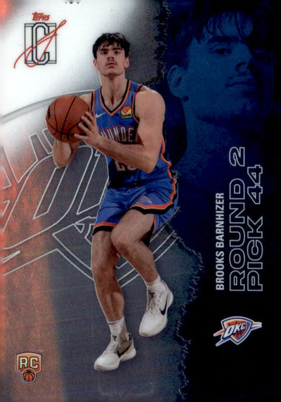 2025-26 Topps Signature Class #138 Brooks Barnhizer Chrome