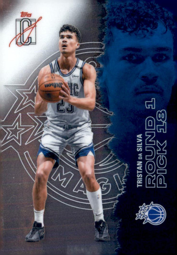 2025-26 Topps Signature Class #43 Tristan da Silva Chrome