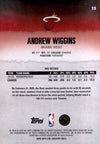 2025-26 Topps Signature Class #19 Andrew Wiggins Chrome
